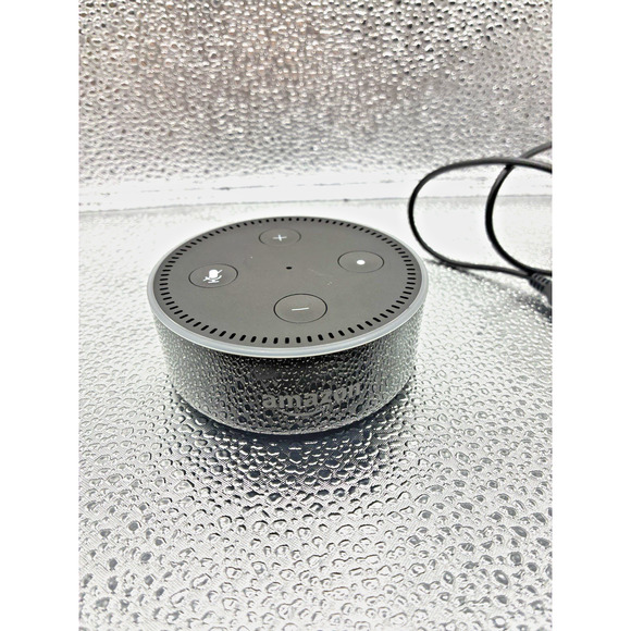 (A) Amazon Echo 2nd Gen Smart Speaker Black RS03QR - Picture 1 of 5
